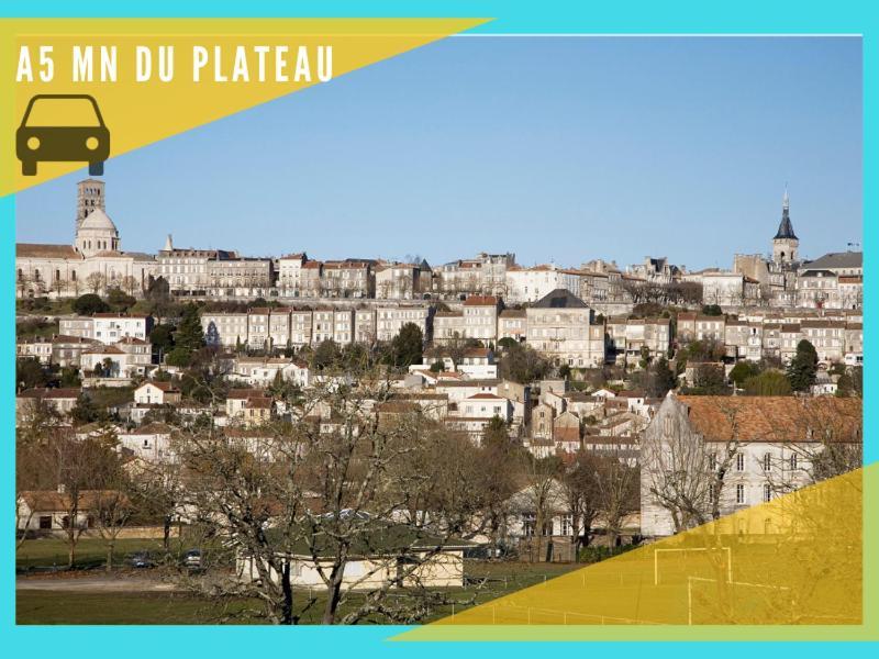 Appartement T2- Le Bon Accueil / Wifi / Parking Angouleme Luaran gambar